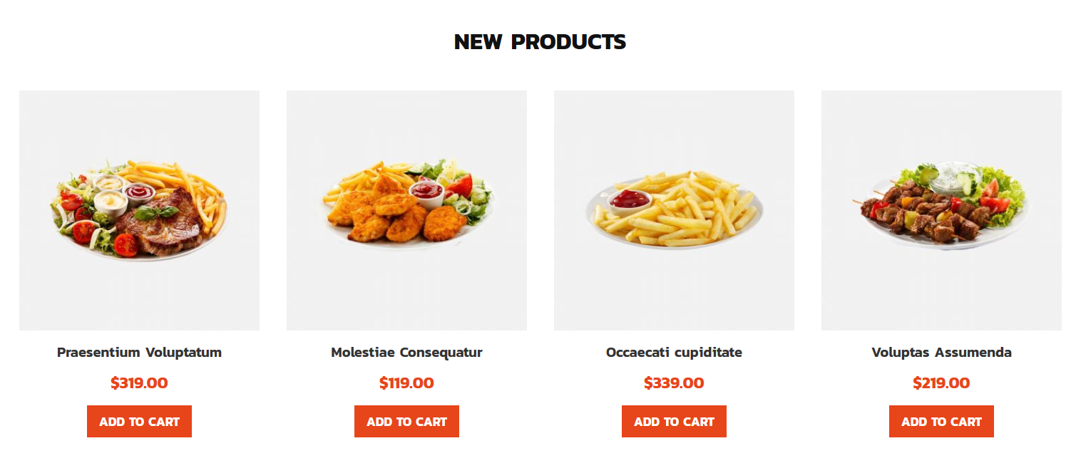 Start - Homepage New Product Widget