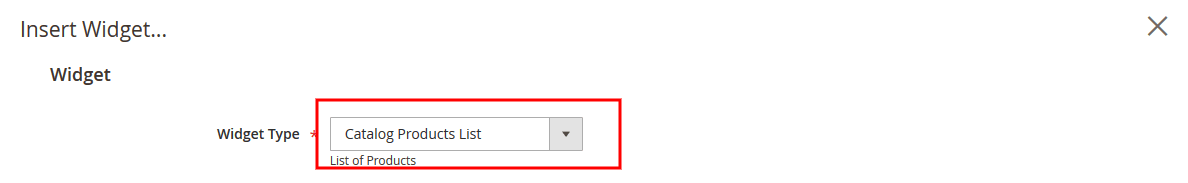 Start - Homepage Select Fatured Product Widget