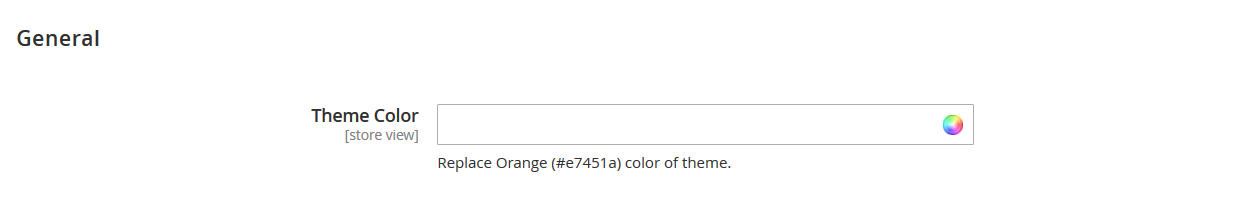 Start - Basic Color Config