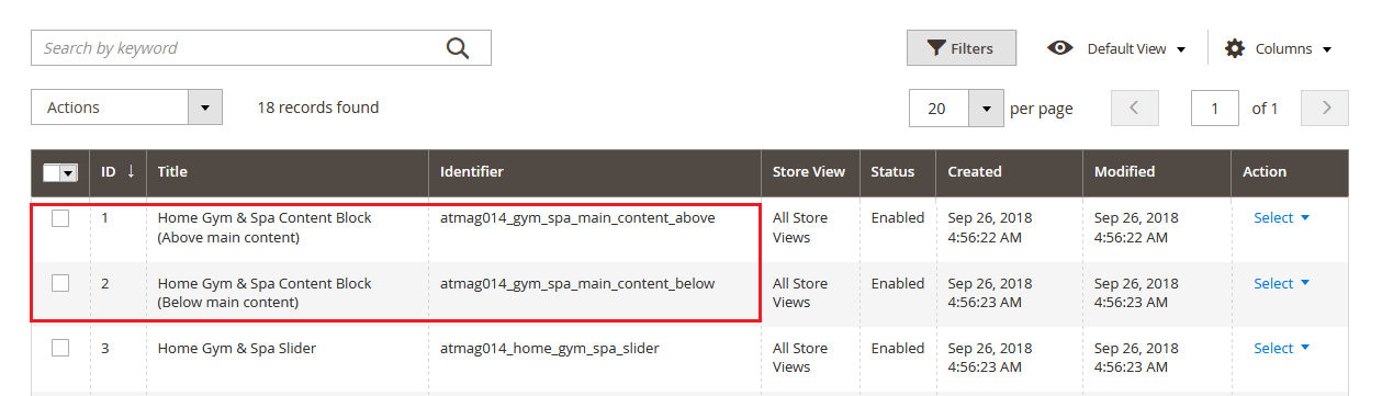 StayFit - Homepage Static Blocks