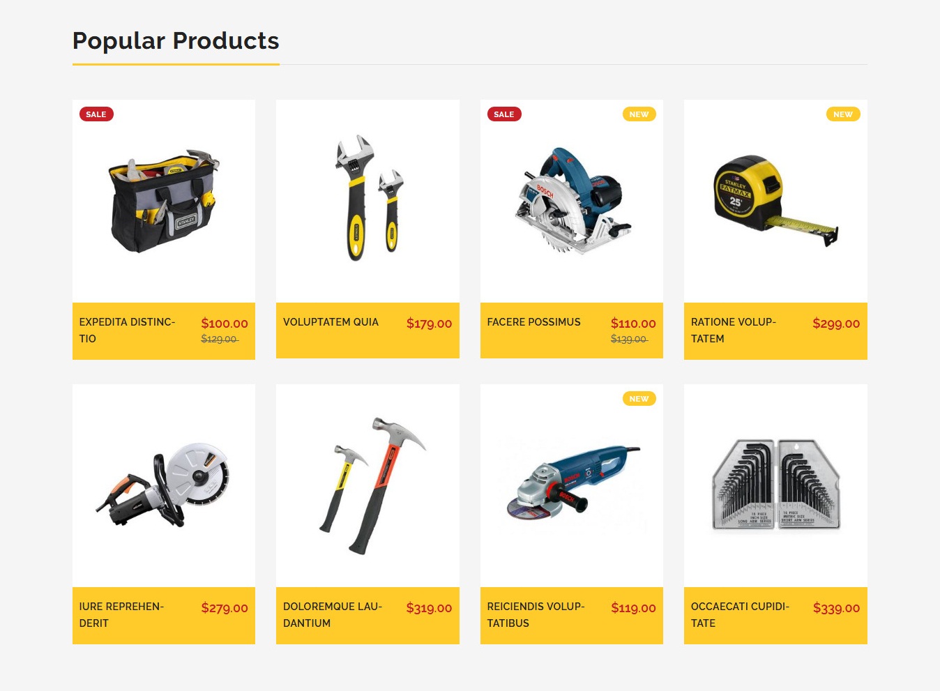 ToolBux - Homepag Featured Product Widget