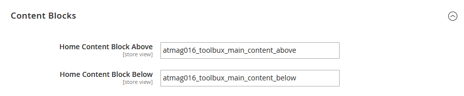 ToolBux - Homepage Content Options