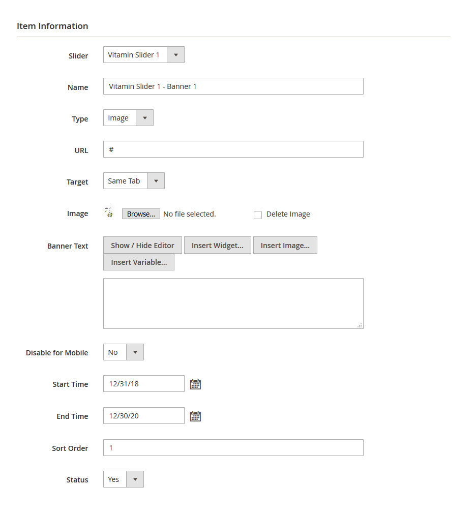 Vitamin - Edit Banner
