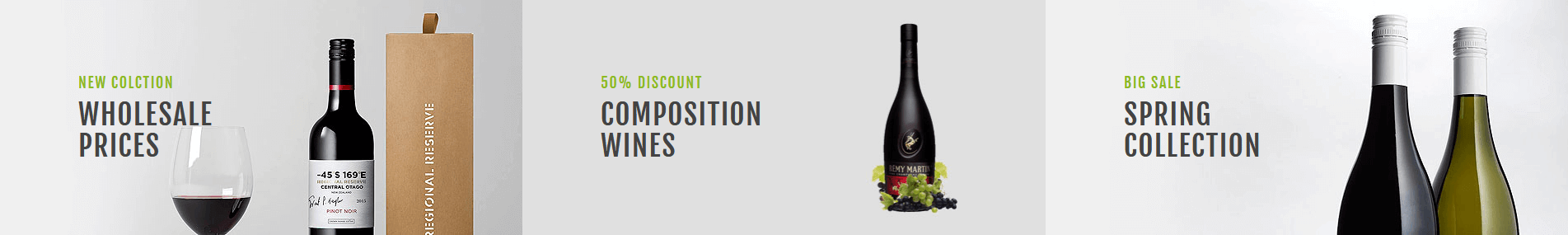 WineClub - Home Promotion Block One