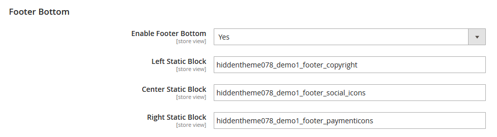 Wooden - Footer Bottom