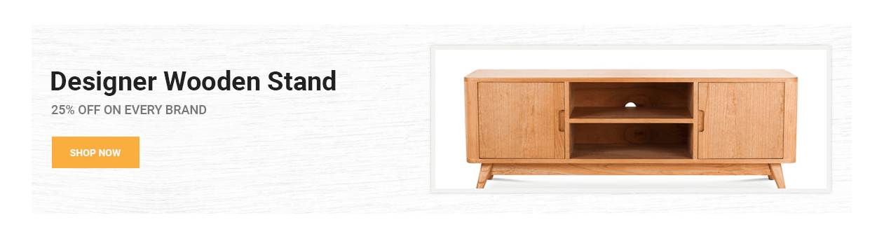 Wooden - Home Promotion Block One