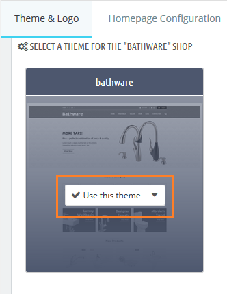 Apply Uploaded Theme
