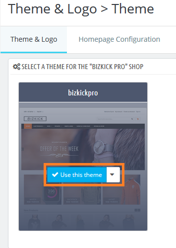 Apply Uploaded Theme