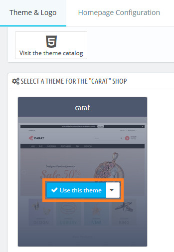 Apply Uploaded Theme