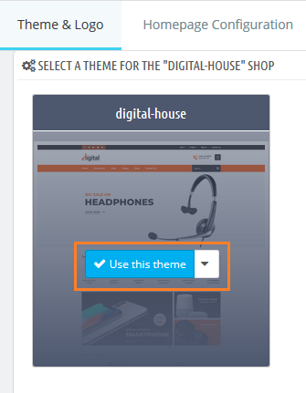 Apply Uploaded Theme