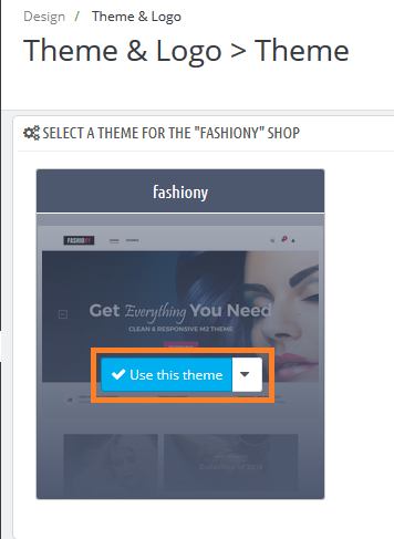 Apply Uploaded Theme