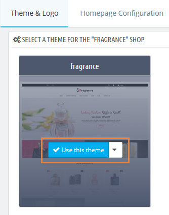 Apply Uploaded Theme