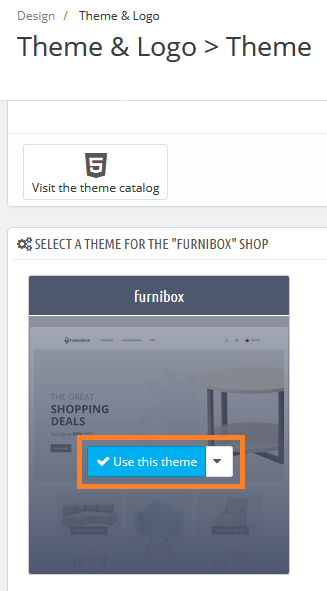 Apply Uploaded Theme