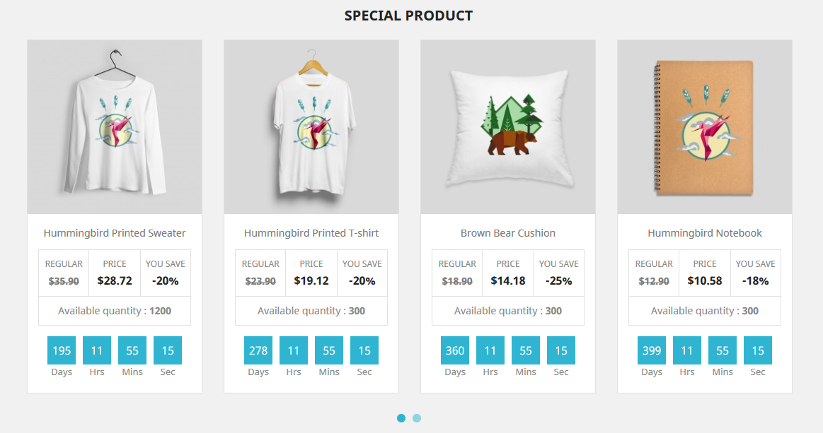 Hot Deals Demo Layout 2