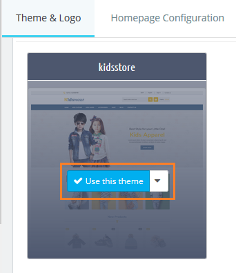 Apply Uploaded Theme