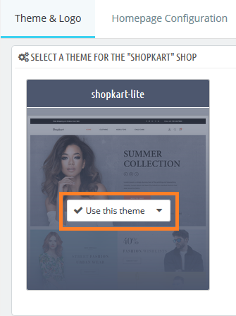 Apply Uploaded Theme