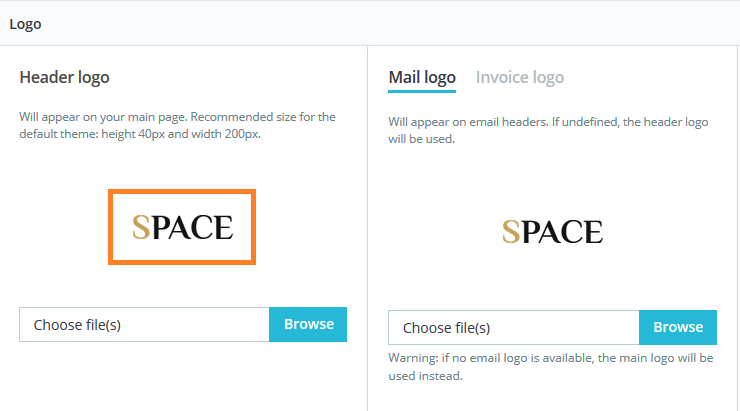 Add Your Theme Logo