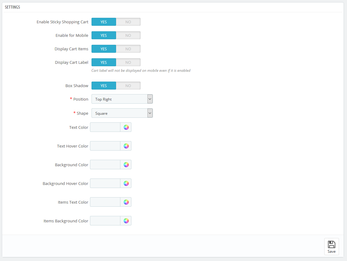 screen-shot of our demo