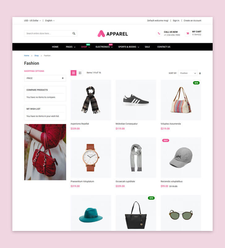 Category Page
