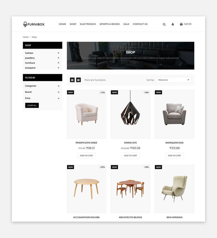 Category Page