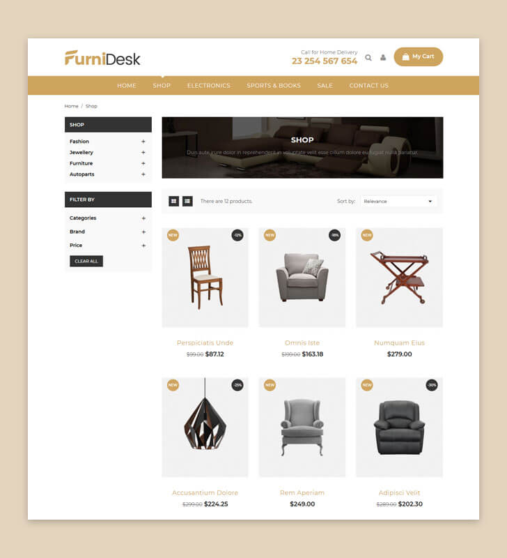 Category Page