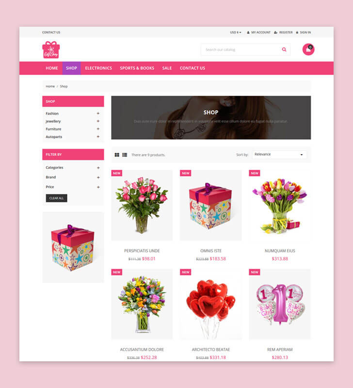 Category Page