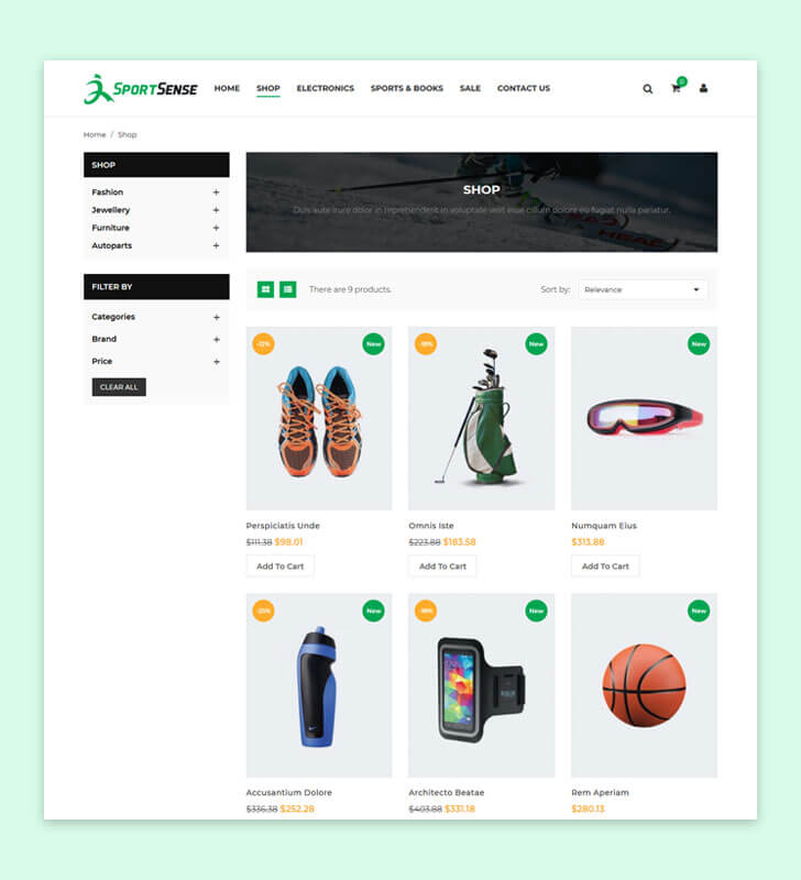 Category Page