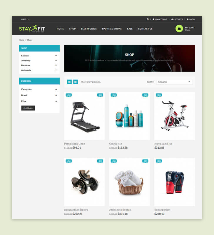 Category Page