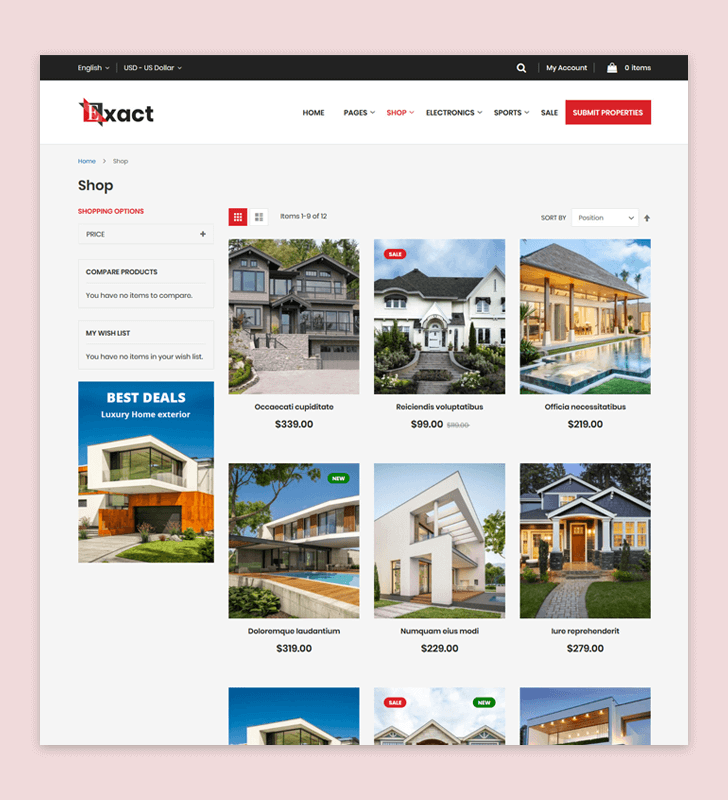 Category Page