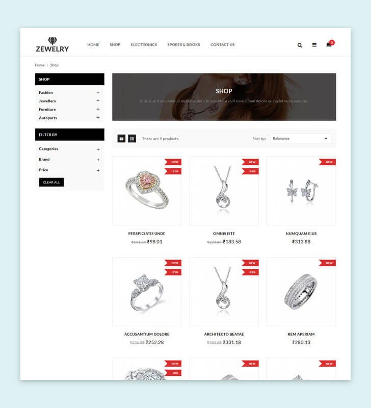 Category Page