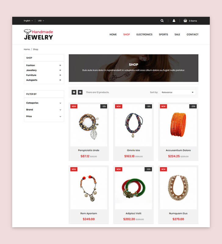 Category Page