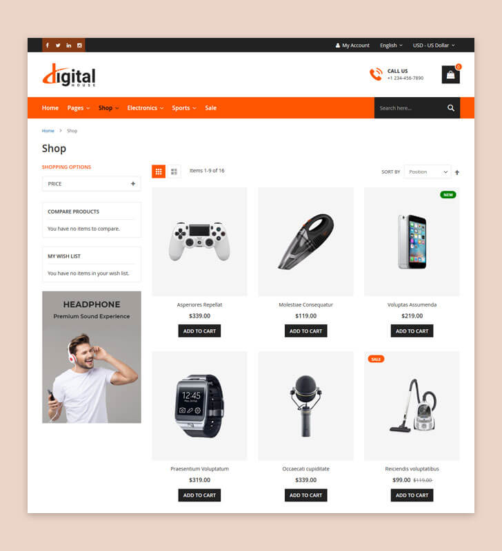 Category Page