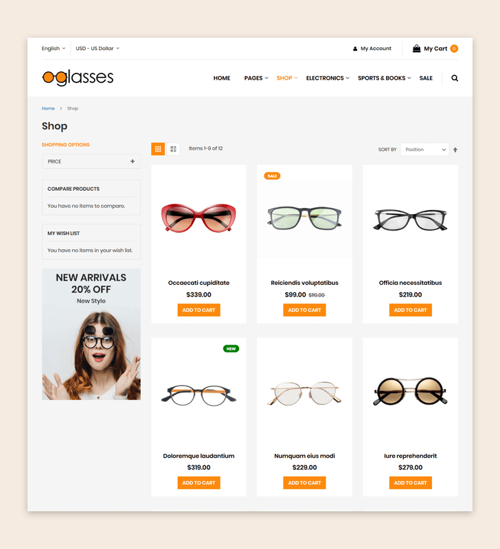 Category Page