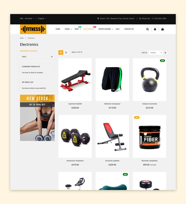 Category Page