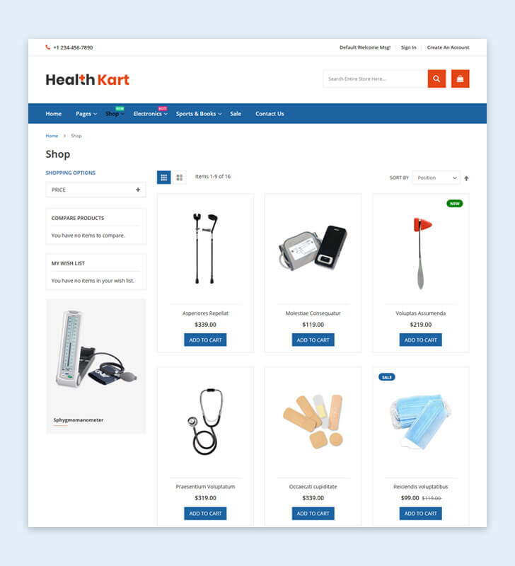Category Page