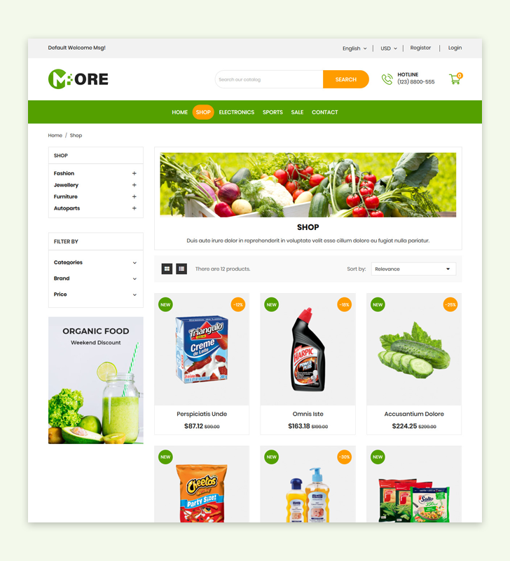 Category Page