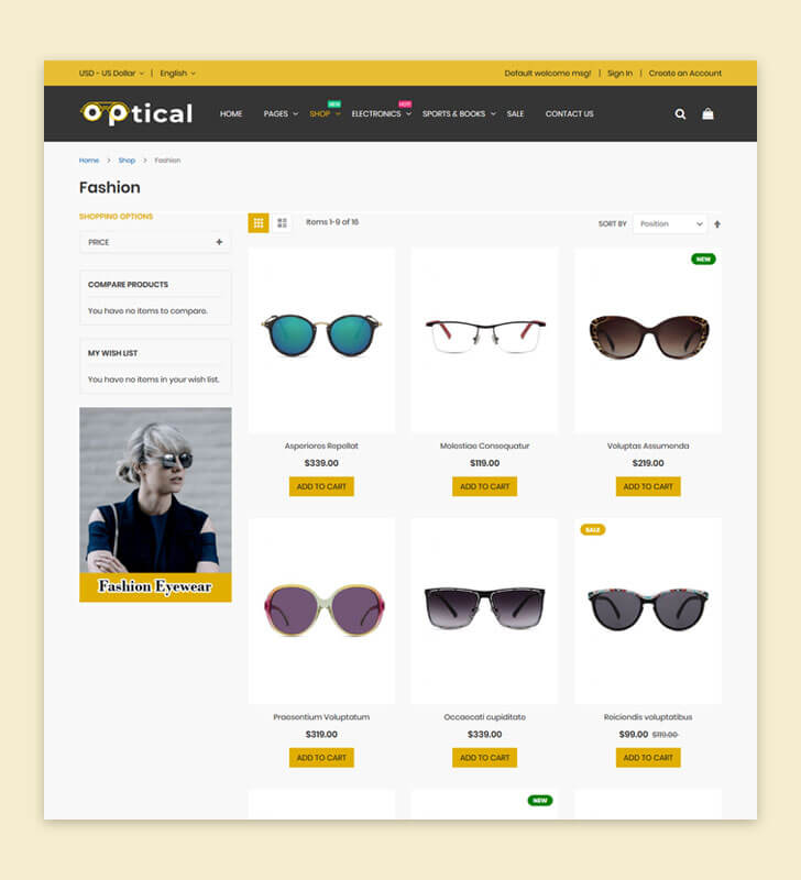 Category Page