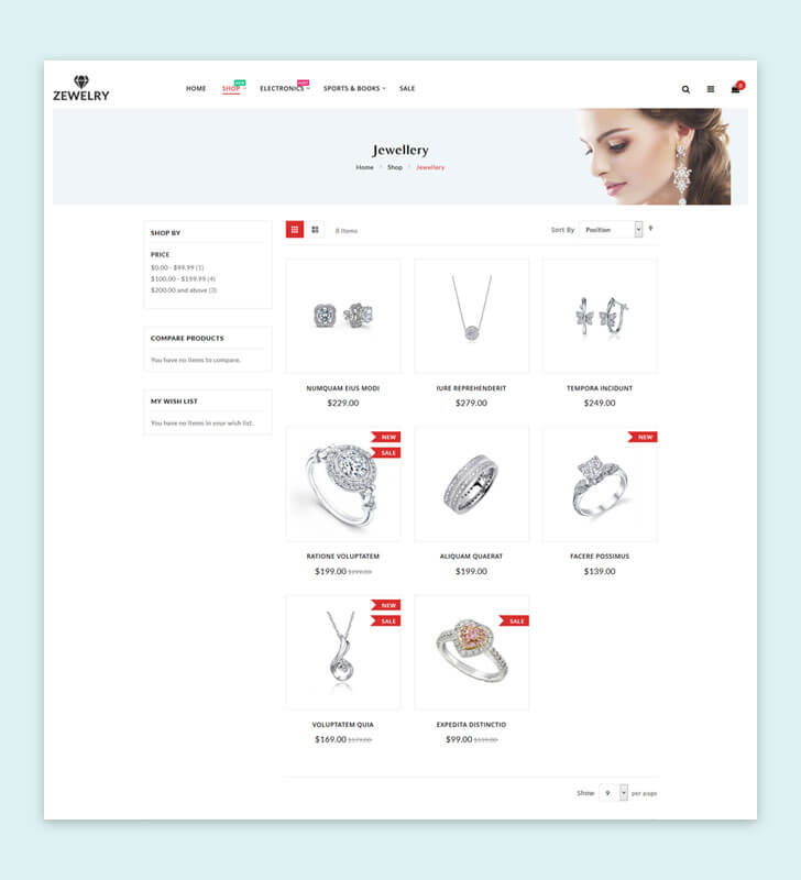 Category Page