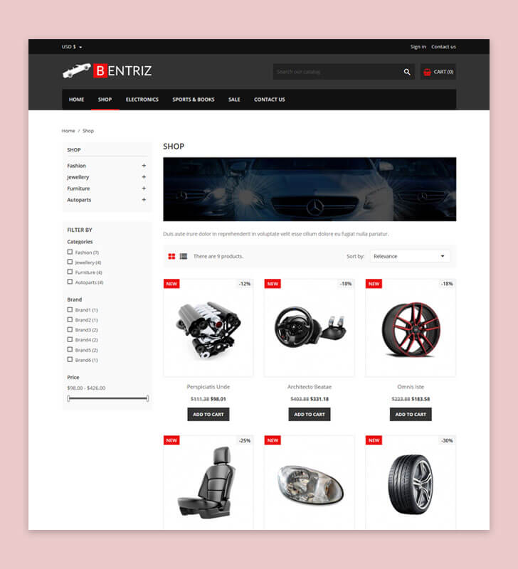 Category Page