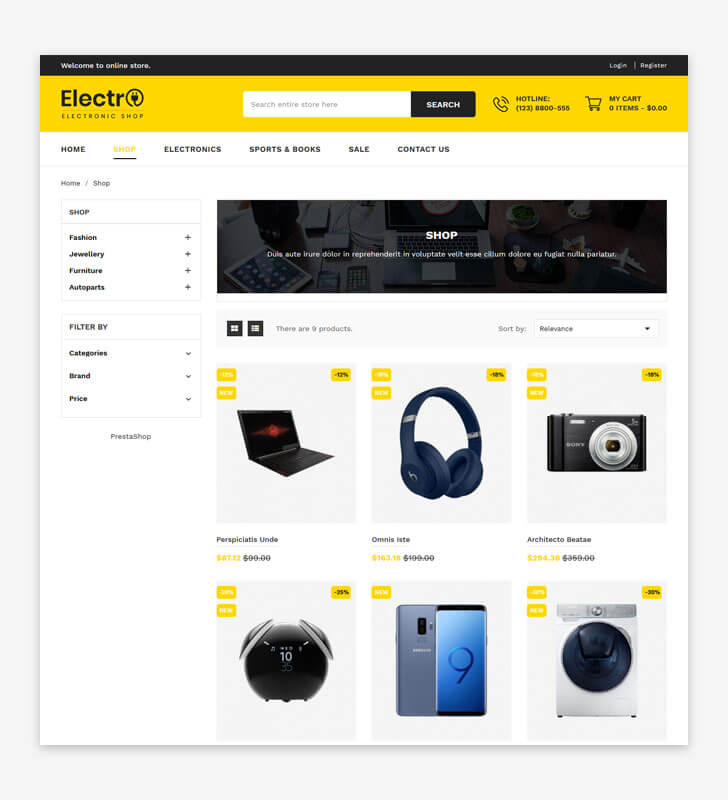 Category Page