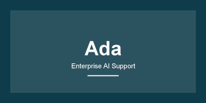 Ada - Customer Support AI Tool