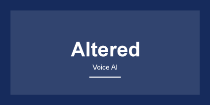 Altered - Voice AI Tool