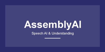 AssemblyAI - Voice AI Tool