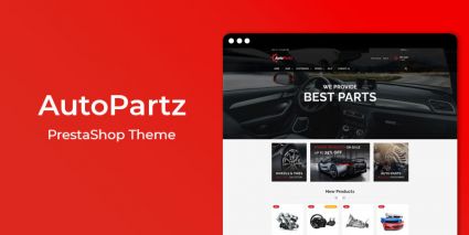 AutoPartz - Premium Auto Parts Responsive Prestashop Theme