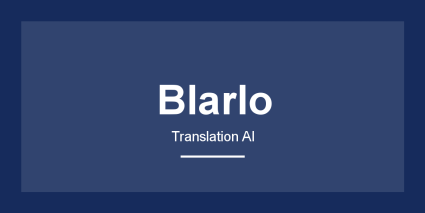 Blarlo - Translation AI Tool