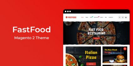 FastFood - Restaurant & Online Food Store Magento 2 Theme