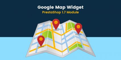 Google Map Widget - Prestashop Module