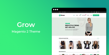 Grow - MultiPurpose Responsive Magento 2 Theme