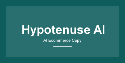 Hypotenuse AI - Marketing AI Tool
