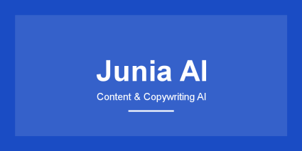 Junia AI - Content & Copywriting AI Tool